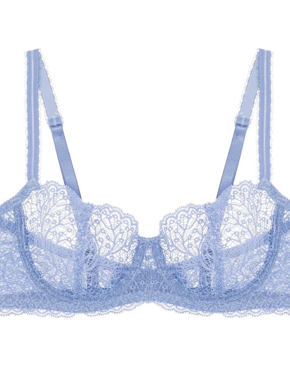 Allegra Balconette Bra in Nuage